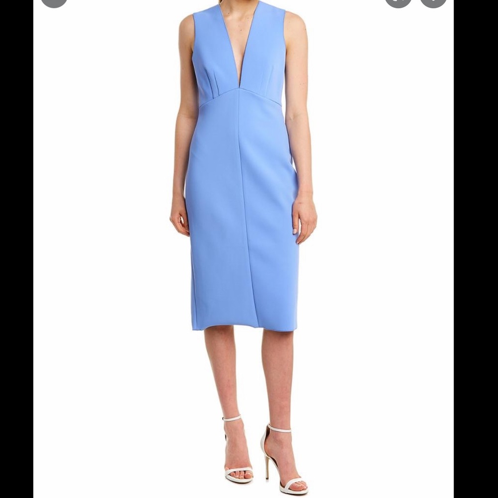 ACLER FINCHER DRESS BLUE • SIZE 2 • MIDI • New with tags!!